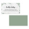 Classic Eucalyptus Baby Shower Book Request  