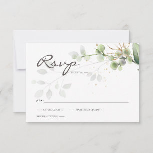 Classic Eucalyptus Green RSVP