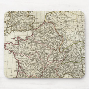Classic European Map Mouse Pad