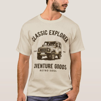 Classic Explorer – Adventure Goods Retro Soul Art T-Shirt