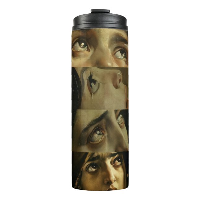 Classic eye paintings  thermal tumbler (Front)