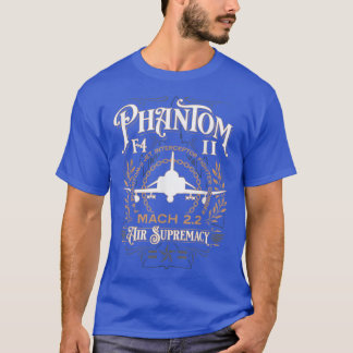 Classic F4 Phantom II Fighter Bomber Jet Aircraft T-Shirt