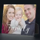 Classic Family Custom Photo Frame<br><div class="desc">Simply personalize with your text and photo(s) and create a one-of-a-kind gift for yourself or someone you love! Background colour can be changed to any colour of your choice!</div>