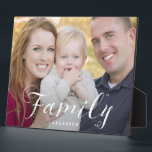 Classic Family Custom Photo Frame<br><div class="desc">Simply personalize with your text and photo(s) and create a one-of-a-kind gift for yourself or someone you love! Background colour can be changed to any colour of your choice!</div>