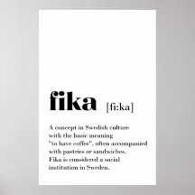 Classic Fika Definition Coffee Sweden