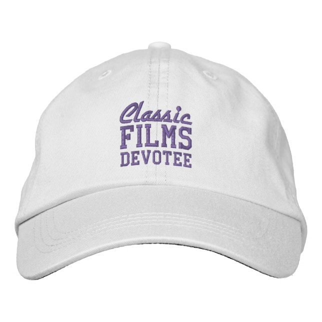 CLASSIC FILMS DEVOTEE cap (Front)