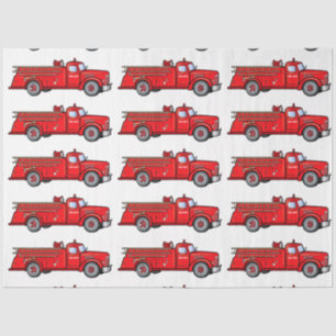 Classic Fire Engine Tissue Paper