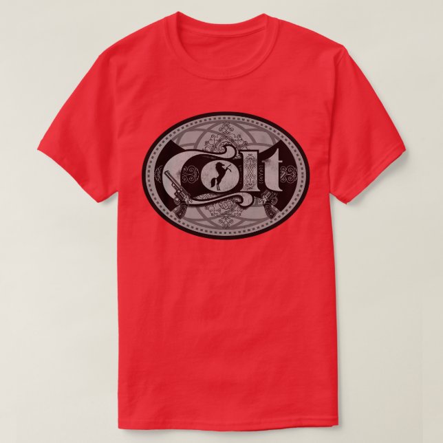 Classic Firearms Sign T-Shirt (Design Front)