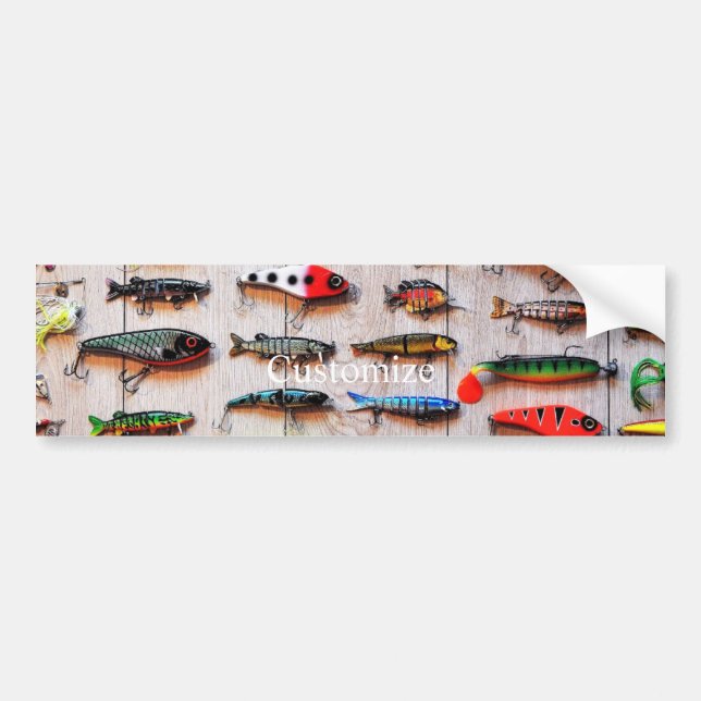 Classic Fishing Lures Thunder_Cove Bumper Sticker (Front)