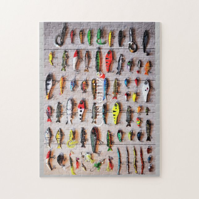 Classic Fishing Lures Thunder_Cove  Jigsaw Puzzle (Vertical)