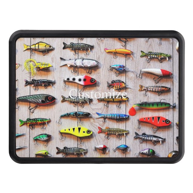 Classic Fishing Lures Thunder_Cove Trailer Hitch Cover (Front)