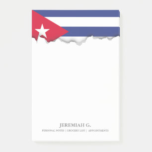 Classic Flag of Cuba Post-it Notes