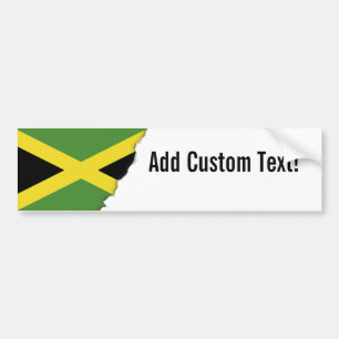 Classic Flag of Jamaica Bumper Sticker