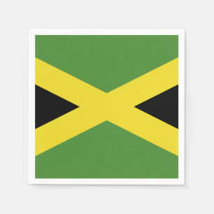Classic Flag of Jamaica Napkin