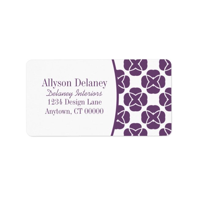 Classic Flair Address Labels (Front)
