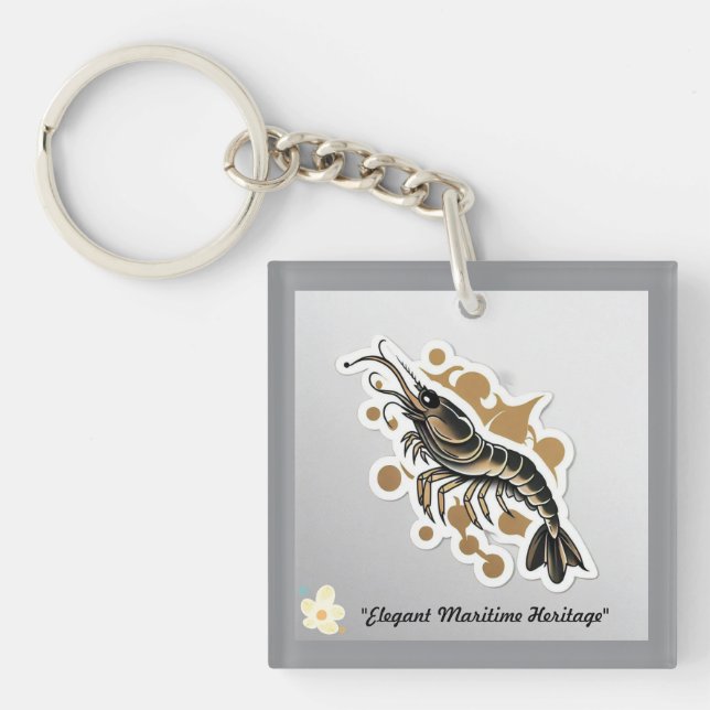 "Classic Flash Design" Keychain (Front)