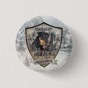 Classic Flask Gift Box Outdoor Pillow Beverage Coa 1 Inch Round Button