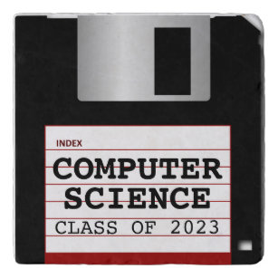 Classic Floppy Disc Personalized Graduation Trivet