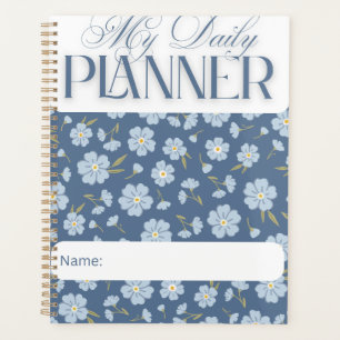Classic Floral Garden Daily Planner