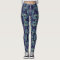 Classic Floral Pattern Leggings