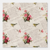 Classic Florals | Poem of Beauty | Elegant Birds