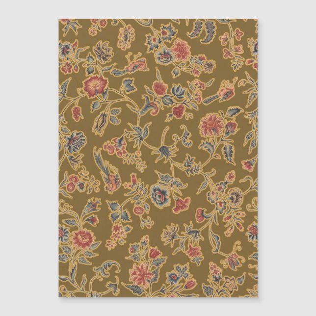 Classic Flower Chintz Pretty Soft Floral Design (Front)