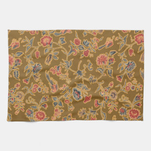 Classic Flower Chintz Pretty Soft Floral Design Kitchen Towel