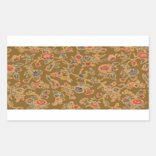 Classic Flower Chintz Pretty Soft Floral Design Sticker