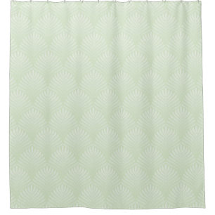 Classic foliage pattern in white and green