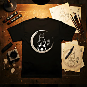 Classic Football Cat - Men's Casual Wear Tri-Blend Shirt