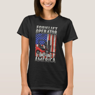 Classic Forklifter Cool Construction Worker Forkli T-Shirt