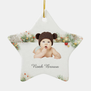 Classic Frame Baby's First Christmas Ornament