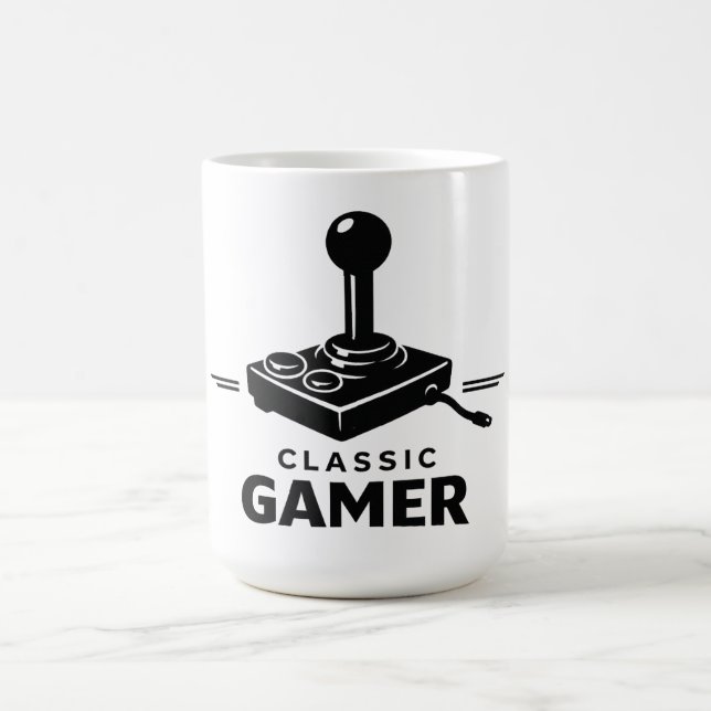 Classic Gamer Retro Joystick Mug (Center)