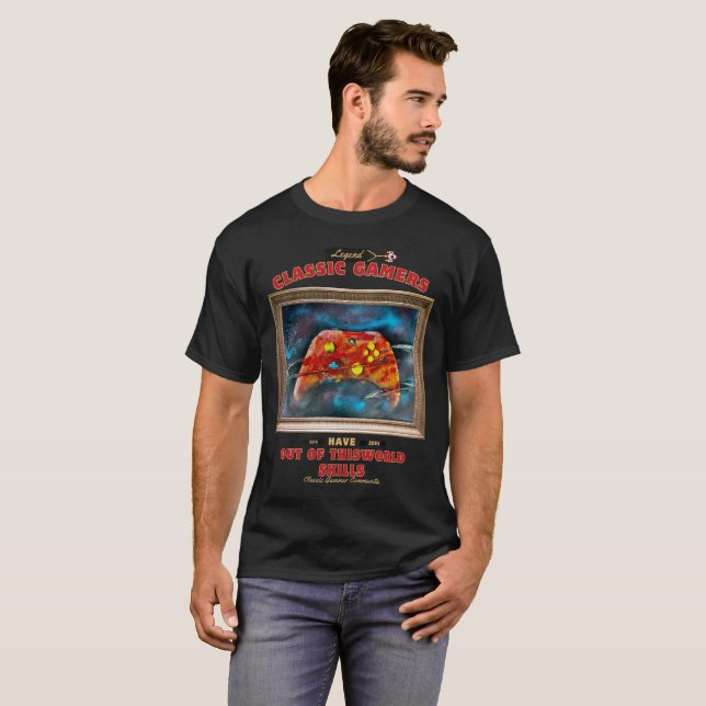 Classic Gamers Wicked Space T-Shirt (Front Full)