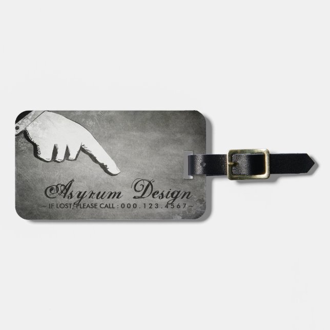 classic games luggage tag (Front Horizontal)