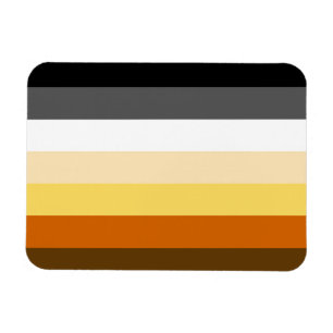 Classic Gay Bears Pride Flag Magnet