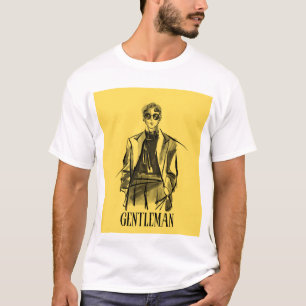 Classic Gentleman Style T-Shirt