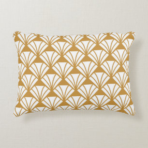 Classic Geometric: Art Deco Elegance. Accent Pillow
