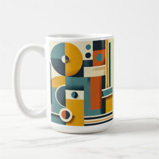 Classic Geometric design Mug, 11 oz Coffee Mug