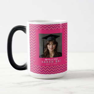 Classic Geometric Pattern Husband  Graduation Gift Magic Mug