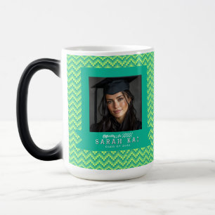 Classic Geometric Print Husband  Graduation Gift Magic Mug