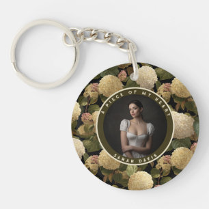 Classic Gifts For Coworkers Custom Hydrangeans Keychain