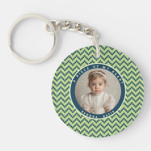 Classic Gifts For Him Stripe Pattern Keychain