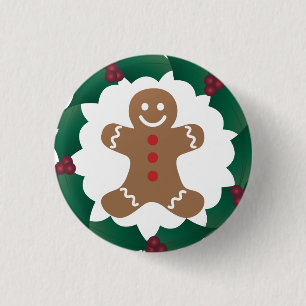 Classic Gingerbread Man Pin