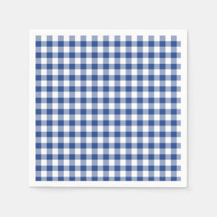 Classic Gingham True Blue Napkin