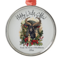 Classic Goat Yule Ornament