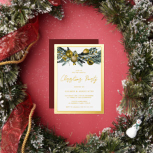 Classic Gold Corporate Christmas Party