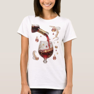 Classic Gold RED WINE Graphic Tee