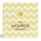Classic Golden Yellow Chevron Pattern