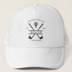 Classic Golf Club Name Trucker Hat
